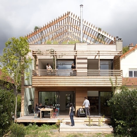 Dezeen » Blog Archive » Eco-Sustainable House by Djuric Tardio Architectes #architecture