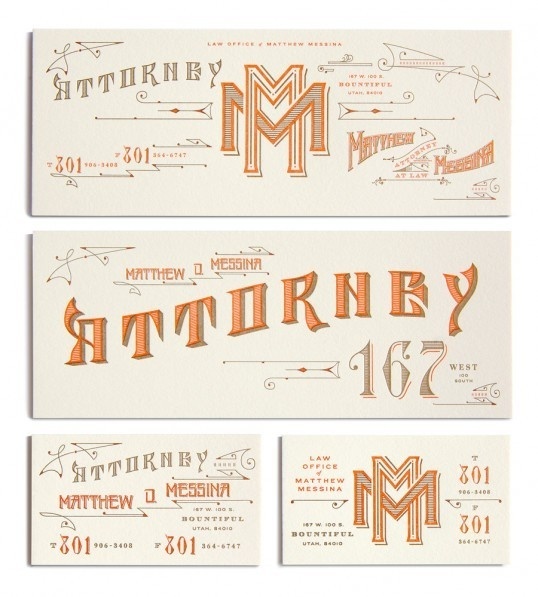 lovely package the law office of matthew messina 2 #typography #print #stationary #illustration