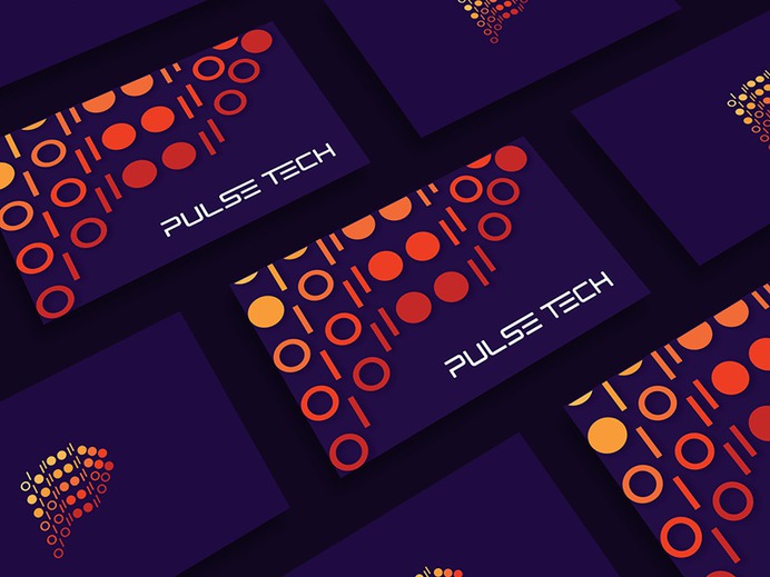 Pulse Tech #app #wordmark #branding #identity #startup #letter #symbols #logos #marks #icons #applications #software #technology