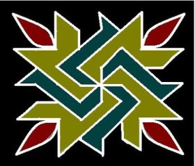 Colorful Design Dot Rangoli Ideas