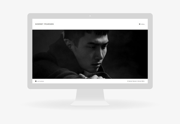 Geordy Pearson by R&Co. #responsive #design #clean #website #grid #minimal #web