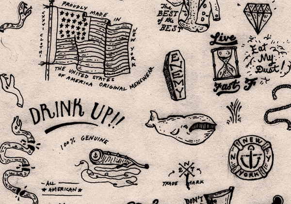 CXXVI Clothing Co. #lettering #jon #contino #cxxvi #typography