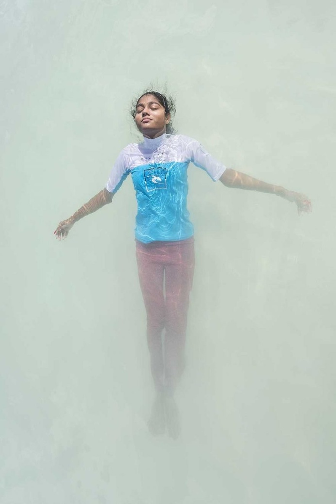 Weightless: Portraits of Maldivian Girls in The Ocean by Anastasia Korosteleva