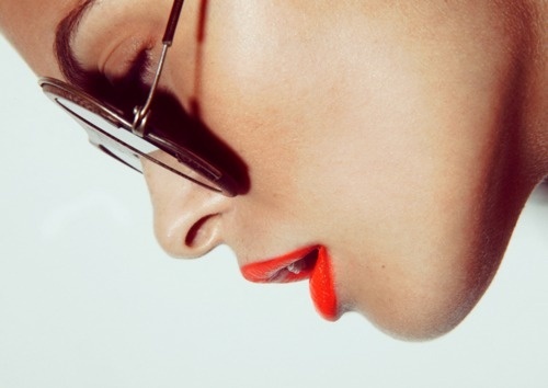 W E L L ※ F E D #closeup #woman #lipstick