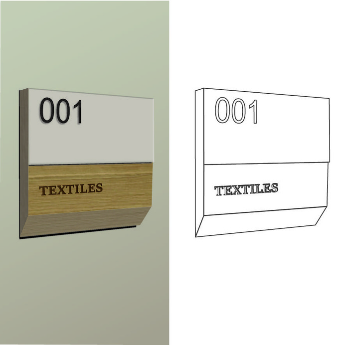 Wayfinding | Signage | Sign | Design | 木质挂墙标志牌