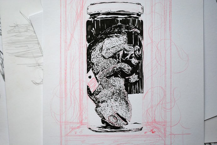 sketches 2013-2015 on Behance