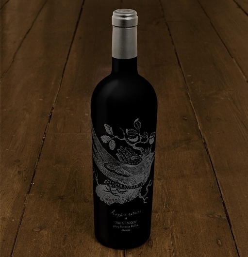 MASH - PURVEYORS OF THE FINE - ART DIRECTION & DESIGN - The Malcolm #print #label #wine #screen #illustration