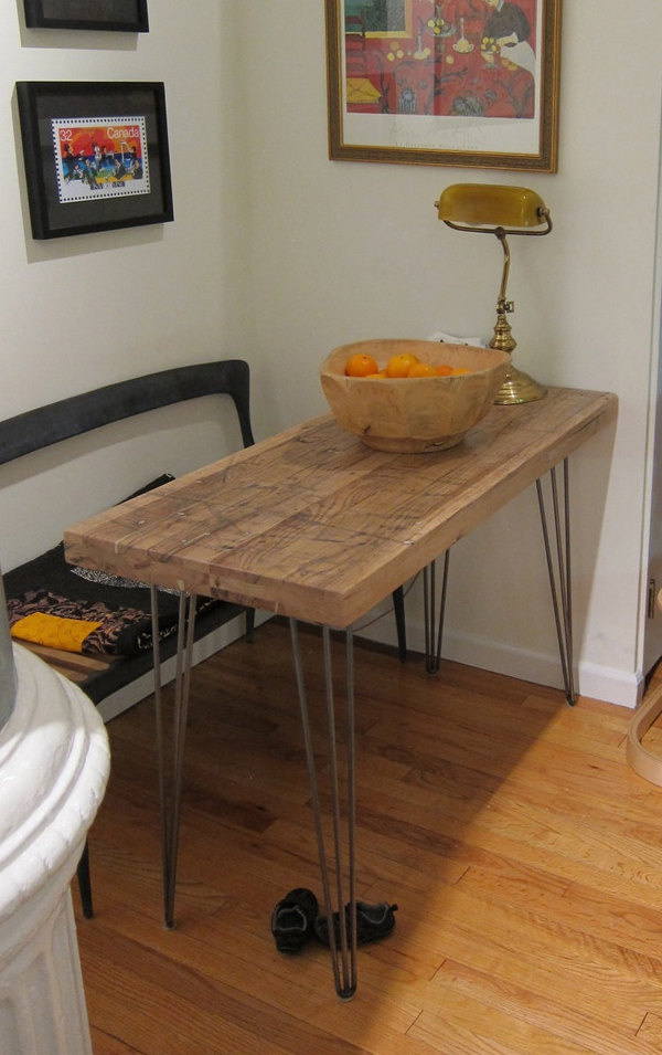 Reclaimed Kitchen Table Reclaimed Traincar Oak #table