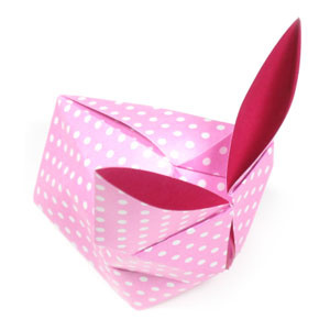 How to make a traditional origami rabbit (http://www.origami-make.org/howto-origami-rabbit.php)