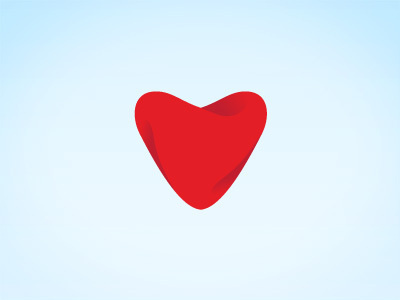Flexible heart #heart #red #health #flexible #care #love