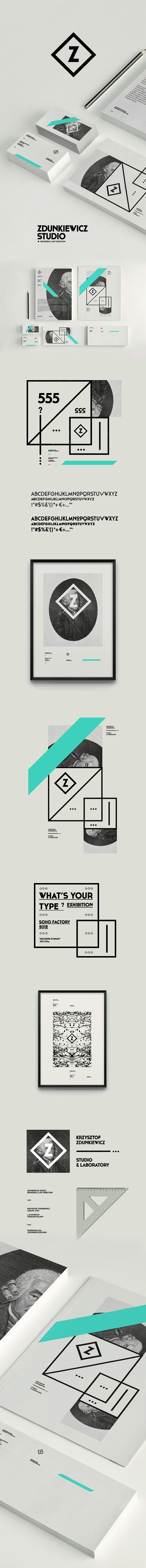 Zdunkiewicz Studio / Self Promotion on Behance #logo #identity #branding