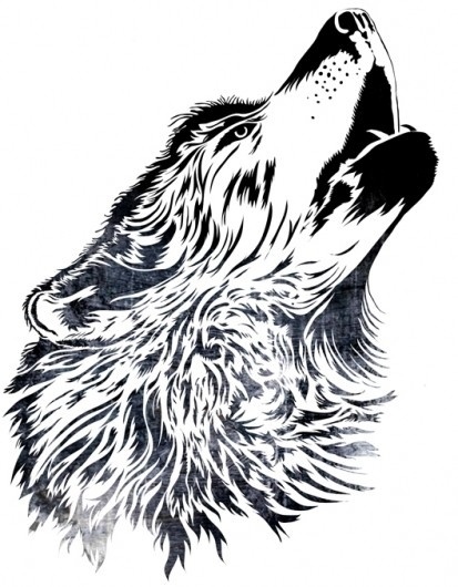 51369251969883608_ObmjlgU3_c.jpg (413×530) #blackwhite #wolf