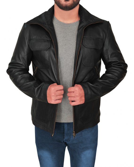 Breaking Bad Aaron Paul Leather Jacket (1) F-O