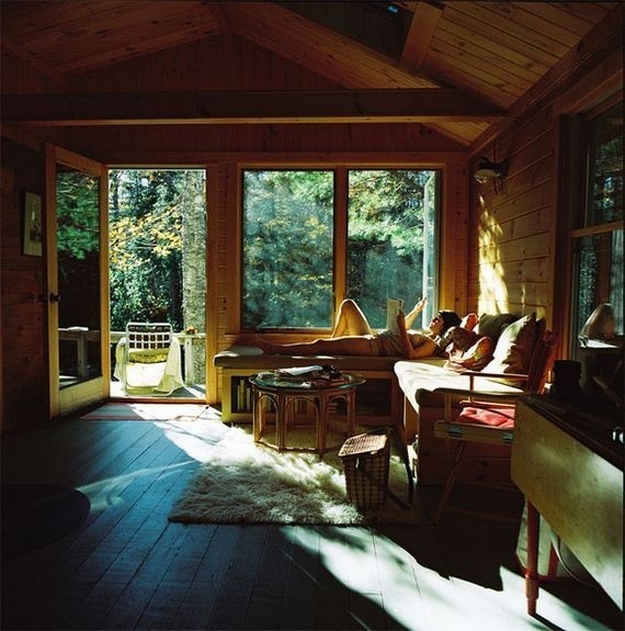 Dream Houses Woods #cabin #woods #architecture #house