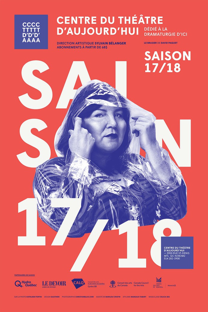 Centre du Théâtre d'Aujourd'hui 2017/18 season 2