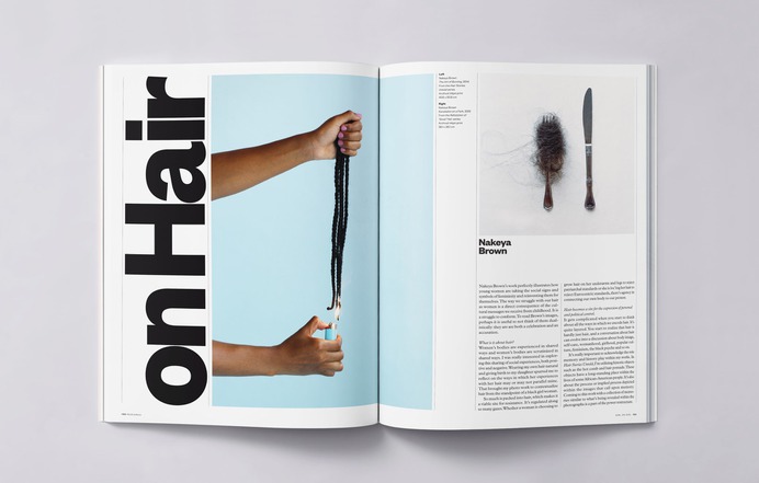 designbyatlas.com — A spread from Elephant magazine showing Founders' bolder, gentler weights.