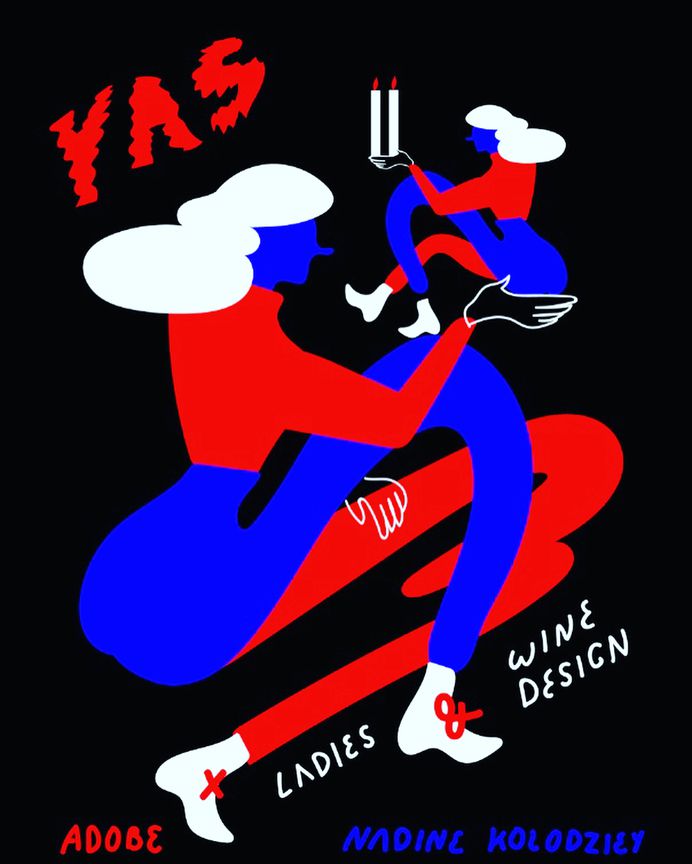 Happy birthday! 2 years of @ladieswinedesign_frankfurt 💥💥💥💥 will give my lecture at 13:00, also don't miss the conference backpacks 💥💥💥 dm me if you want to buy one! Background artwork: @44flavours #illustration #drawing #art #artwork #nadinekolodziey #editorial #design #graphic #graphicdesign #comic #magazine #newspaper #bold #berlin #art #color #grafitti #doodle #tattoo #installation #sculpture #3D #theundrawndrawing #theundrawn #explore #explorethenew #visualexplorer
