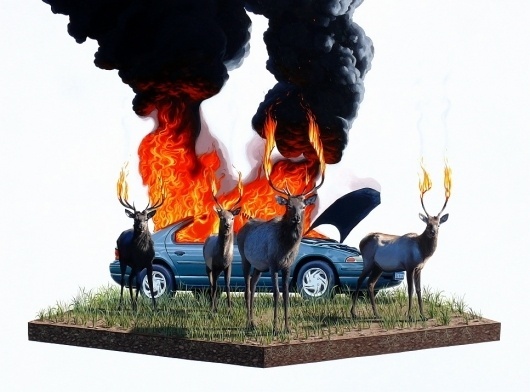 http://thecoolsumist.tumblr.com/tagged/illustration/page/6 #illustration #surrealism #art