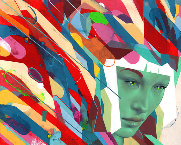 Abstract Illustrations by Erik Jones #arts #illustrations #inspirations
