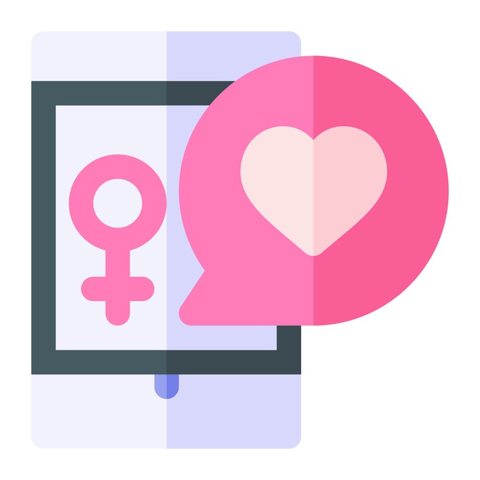 See more icon inspiration related to shapes and symbols, womens day, feminism, garland, gender, romantic, female, like, communications, flags, chat, smartphone, women, heart, flag, symbol, communication and phone on Flaticon.