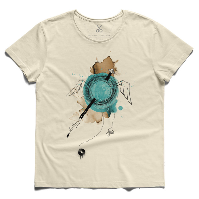 #neyz #beige #tee #tshirt #flute #melodie #watercolor #sufism #sphere #god #creativity