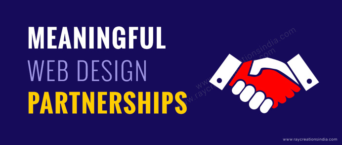 partnership graphic of shaking hands #shakinghands #partnership #webdesign