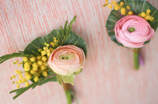 spring boutonniere diy #mini #paper #bouquet #flower #wedding
