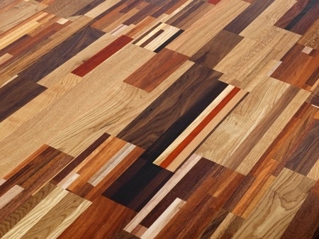 Sustainable Table Made Out Of Waste Wood | IGreenSpot #random #wood #color #floor