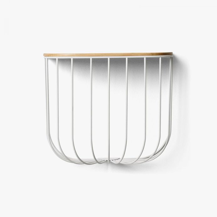 Cage Shelf by Form Us With Love for Menu. #wallshelf