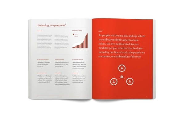 Exponential Technology Spread #visual #infographic #design #book #layout