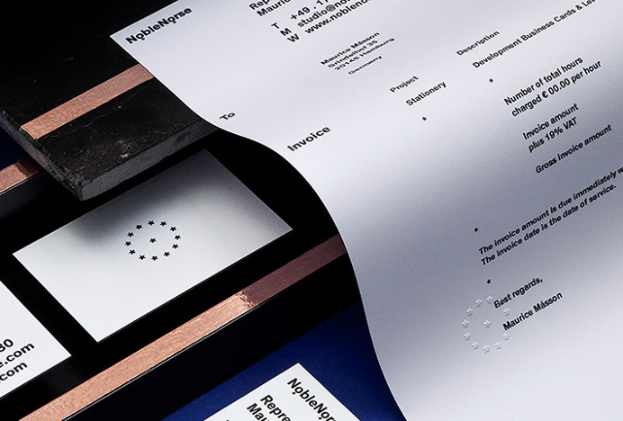 NobleNorse Studio by NobleNorse Studio #brand identity #stationary #graphic design