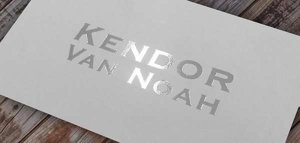 Kendor van Noah #id #logo #brand #stationary