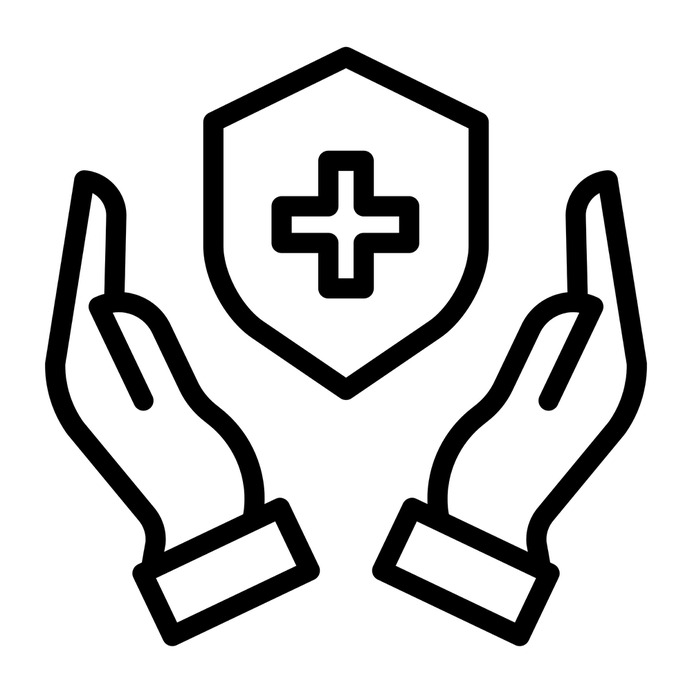 See more icon inspiration related to shield, medical insurance, healthcare and medical, hands and gestures, insurance, protected, gestures, hands, healthcare, security and medical on Flaticon.