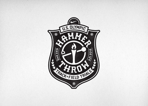 Nike Olympic Hammer Throw CommonerInc #logo #badge
