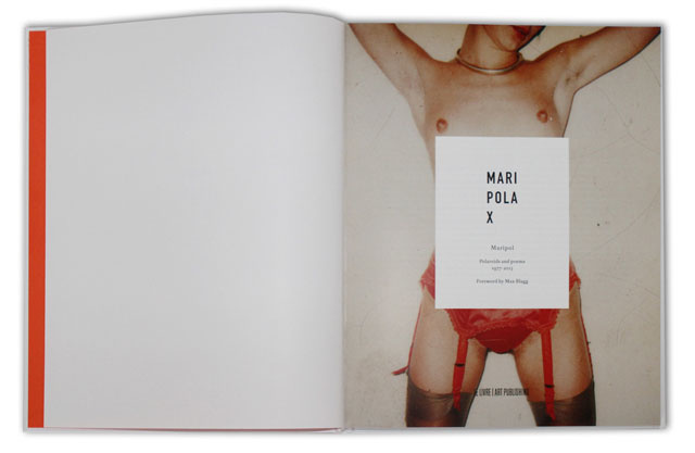 Maripola X limited edition book Available on llapnyc.com/buy #maripol #bookdesign #graphicdesign #artbook #art #photography #photo #polaroi