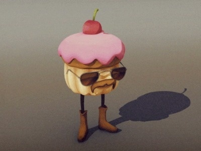 Copcake_turntable #cupcake #animation #gif