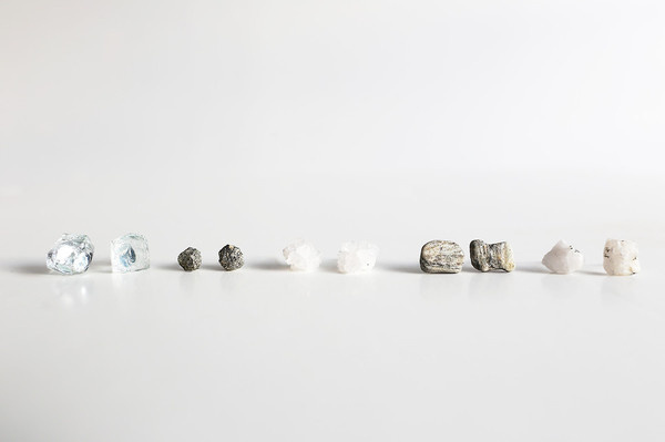 Khilana Collection Earrings #zealand #stone #raw #pyrite #studs #rock #crystal #earrings #new