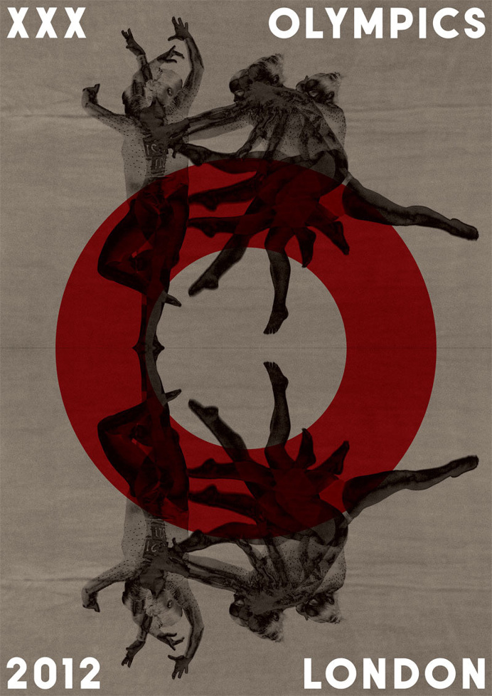 Afiche, poster, Olympics, Olimpiadas, Type, Tipografía