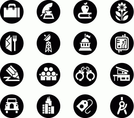 monocolumn_icons_awh_o.gif (GIF Image, 600x527 pixels) #bw #icons