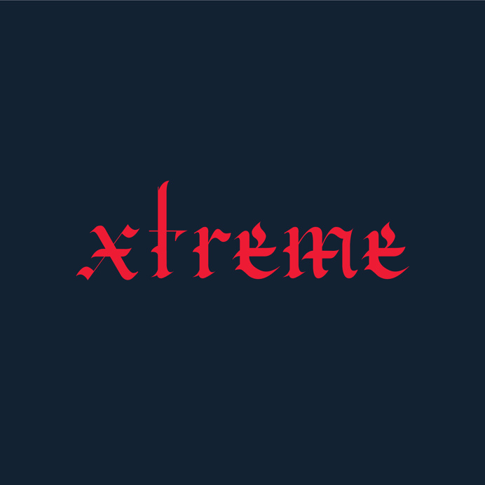 Xtreme #calligraphy #lettering #typography #type