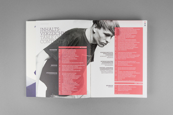 Brochure design idea #167: UNI:VERSE 2012 #layout #brochure