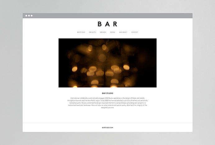 Beck & Robertson (BAR) by Thomas Williams & Co. #website #web #design