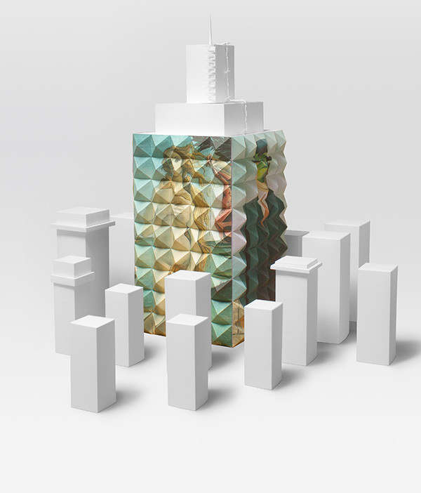Studio B Residence on Behance #design #home #craft #brand #art #papercraft #paper