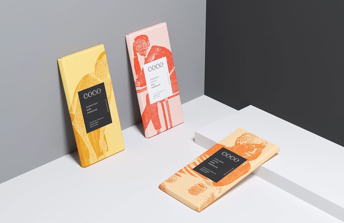 COCO — The Art of Chocolate - Mindsparkle Mag Edinburgh-based COCO is very good at making chocolate. But they needed a clear brand position: their own unique space in a competitive industry. #logo #packaging #identity #branding #design #color #photography #graphic #design #gallery #blog #project #mindsparkle #mag #beautiful #portfolio #designer