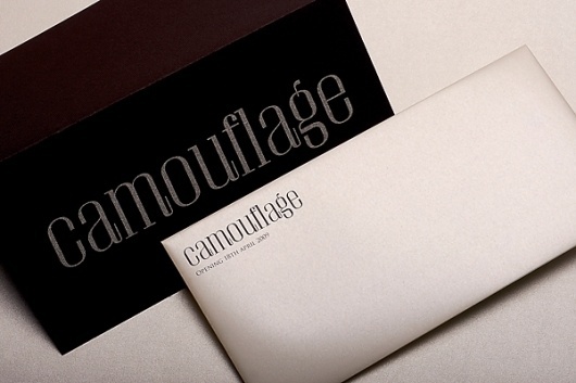 Behance Network :: Project Editor #font #camouflage #sleek #brand #identity #elegant #textile #type