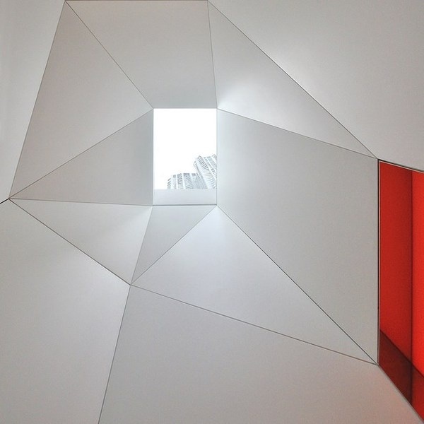 Skyhouse penthouse with white luxury interior #interior #artistic #penthouse #apartment #fun