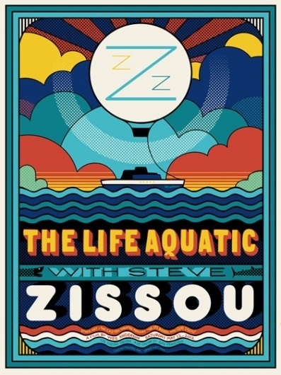 THE LIFE AQUATIC - Sam's Myth #movie #print #screen #poster #silk #aquatic #life