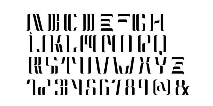 NEOLUX Font Poster #font #abstract #typeface #typography