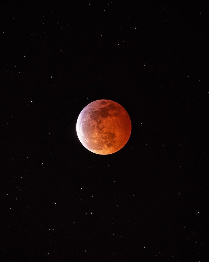 Caught the Blood Moon