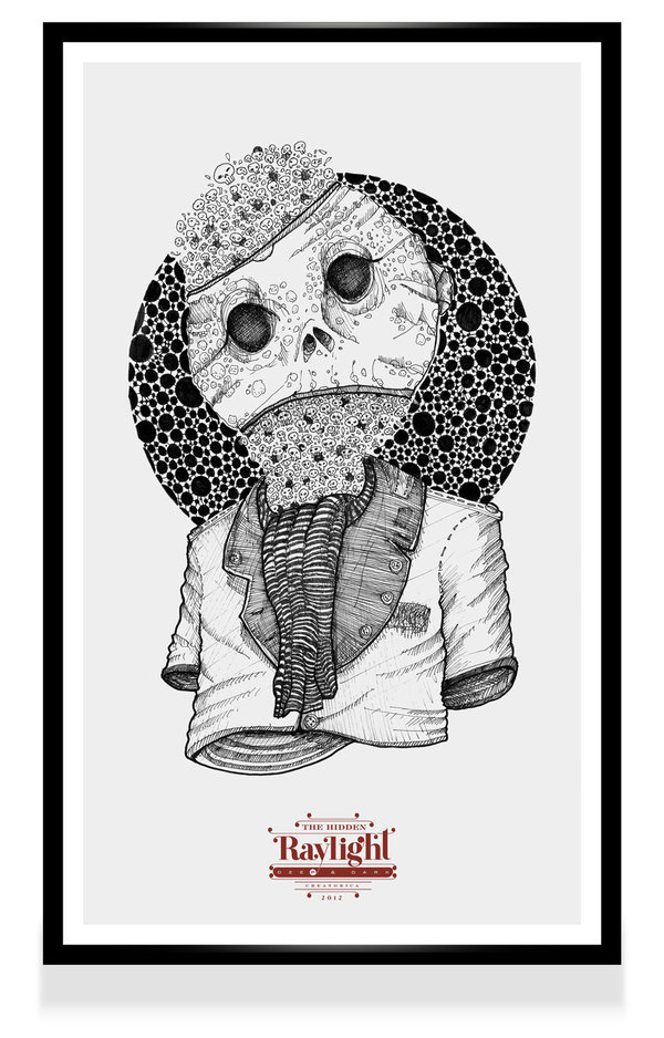 dark raylight #ink #illustration #traditional #poster #character